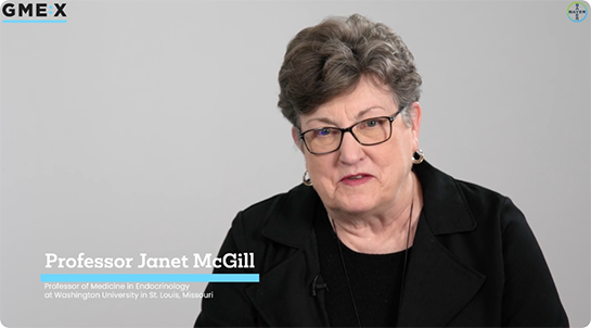 Janet McGill教授と内分泌学の進歩について語り合う